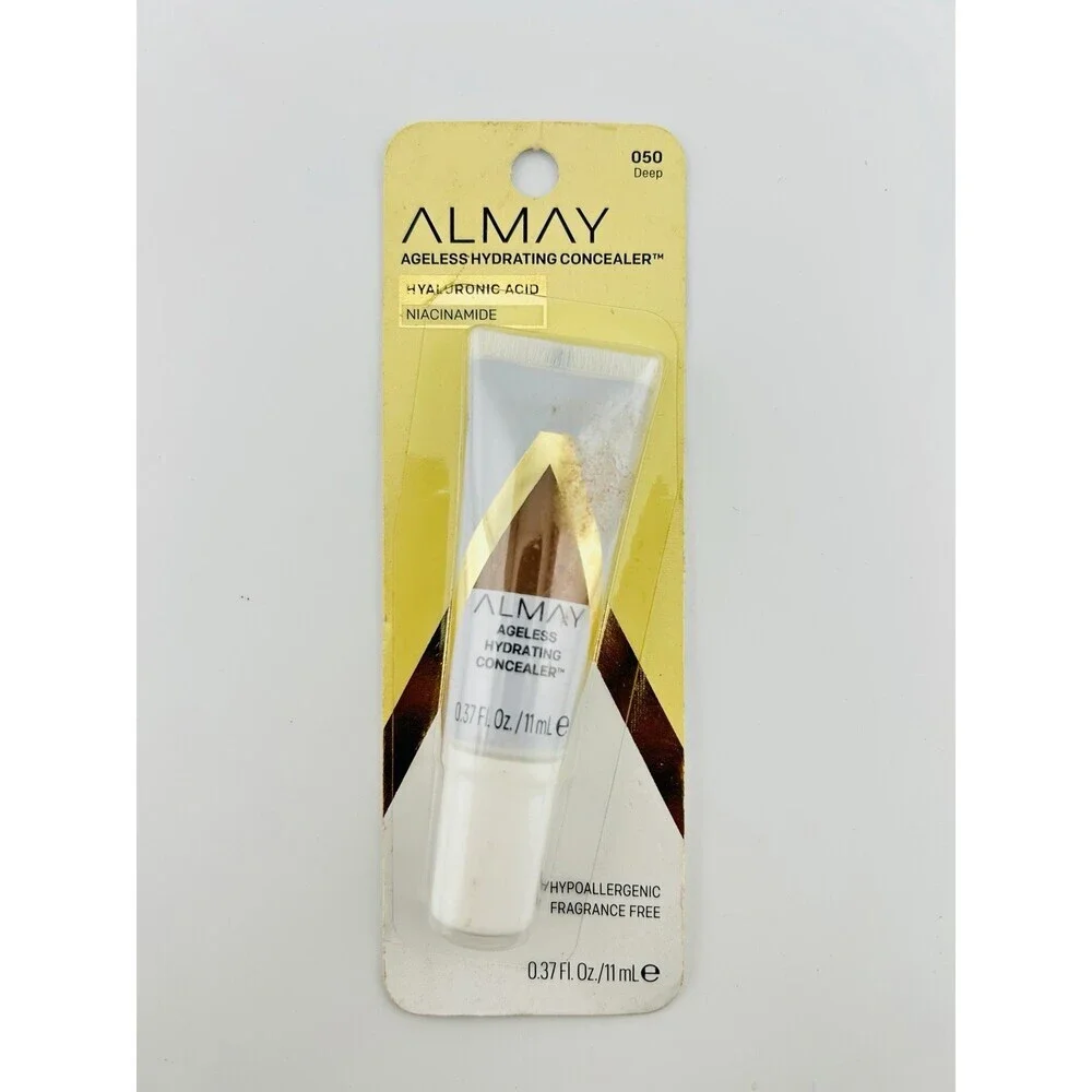 Almay Ageless Hydrating Concealer Shade - 050 Deep Hyaluronic Acid NEW